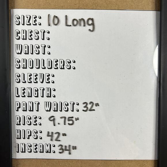 5.11 511 Tactical Womens 10 Long TDU Uniform Operator Pants Ripstop Dark Navy - Picture 10 of 10